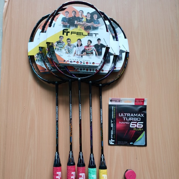 RAKET BULUTANGKIS FELET AERO FORCE ORIGINAL 45 LBS