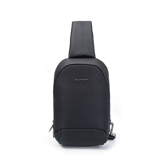 Hush Puppies Tas Pria Melvin Chest Bag Black