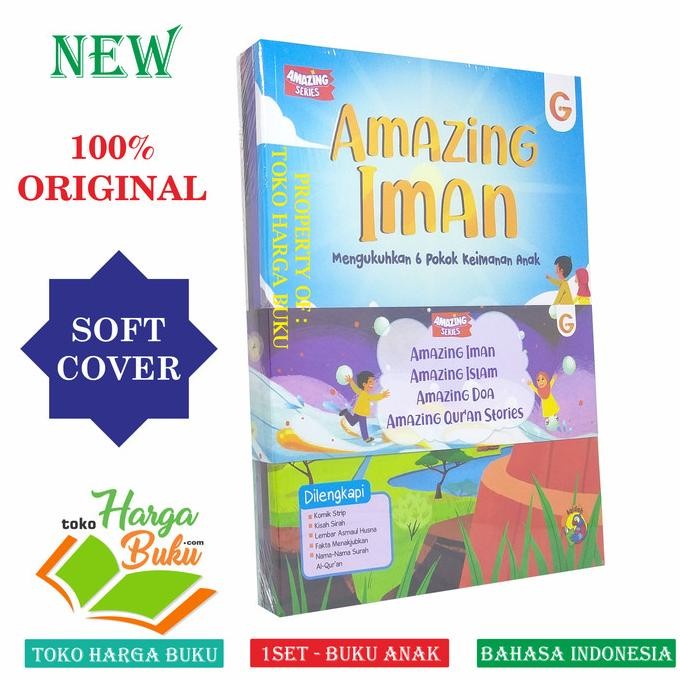 

Paket 4 Buku Seri Amazing Iman Islam Doa Quran Stories - Buku Anak GIP