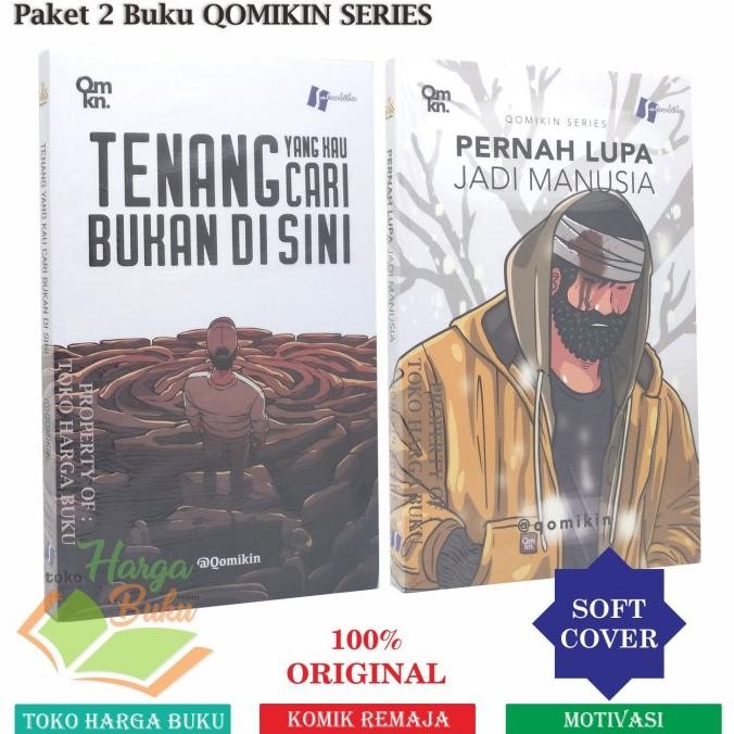 

Buku Pernah Lupa Jadi Manusia & Tenang Yang Kau Cari Bukan Di Sini SLB