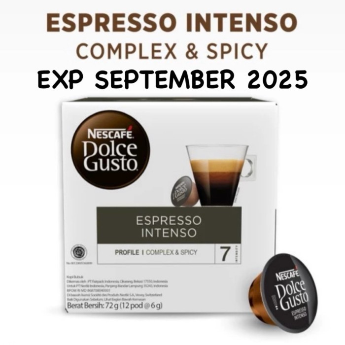 

Terbaru Nescafe Dolce Gusto Espresso Intenso - Capsule