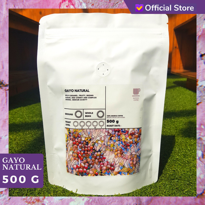 

Terlaris Kopi Arabika Gayo Natural Process 500 Gram Biji Dan Bubuk