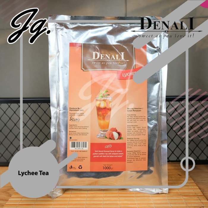 

Ready Stock Bubuk Denali Lychee Tea Powder 800 Gr