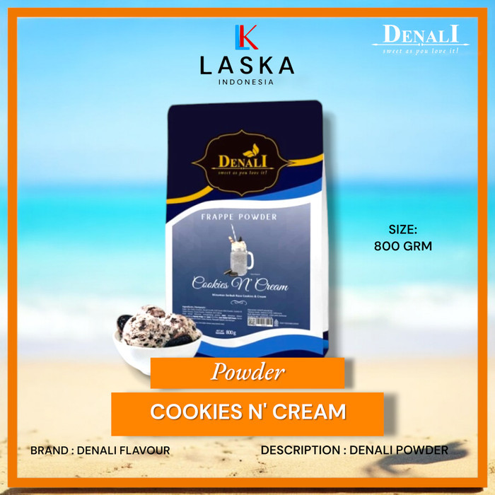 

Termurah Denali Powder Cookies N' Cream 800 Grm