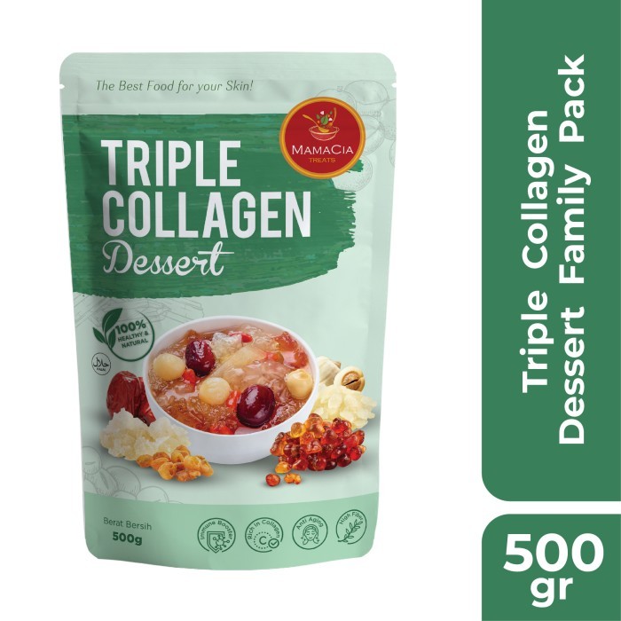 

Ready Stock Paket Triple Collagen Family Pack Mamacia Treats / Healthy Dessert