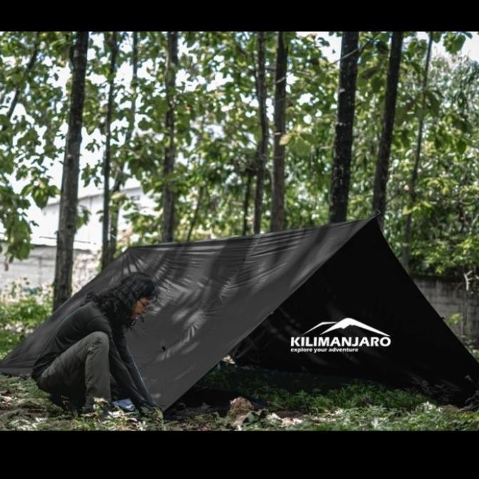 Flysheet 3X4M Kilimanjaro Ultralight 19 Loop 19 Lubang Multifungsi