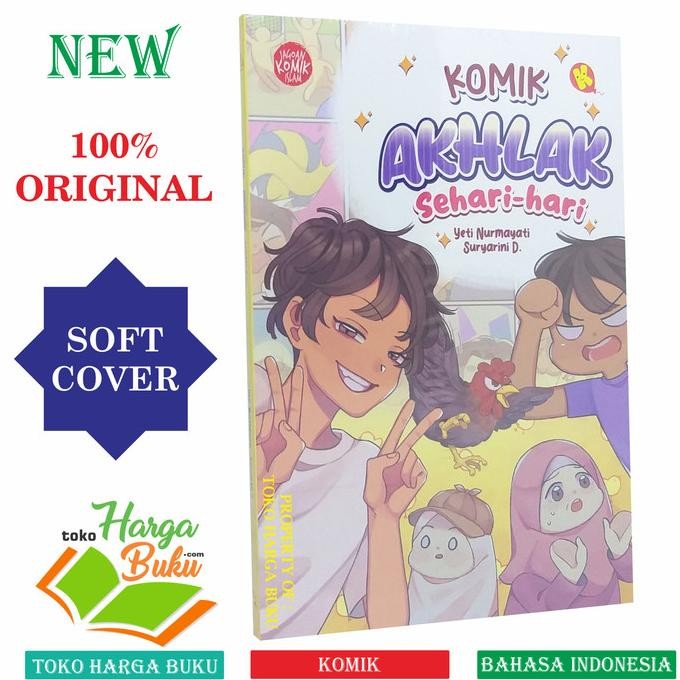 

Komik Akhlak Sehari-Hari Buku Anak Muslim Qomic Islam Akhlaq Bergambar