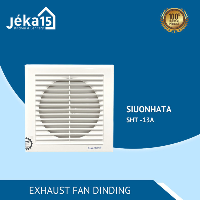 Cuci Gudang Exhaust Fan Kecil Siounhata Untuk Dinding Sht -13A