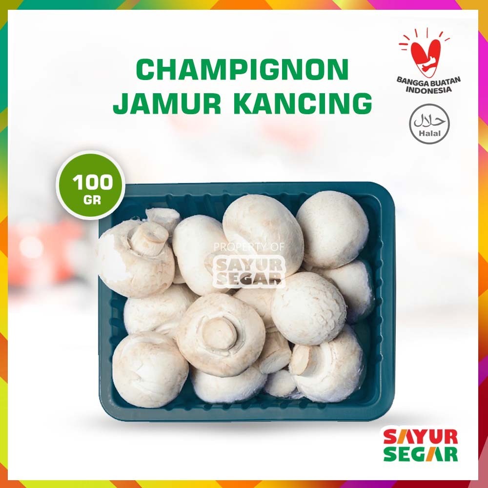 

Jamur Kancing Champignon 100g Fresh