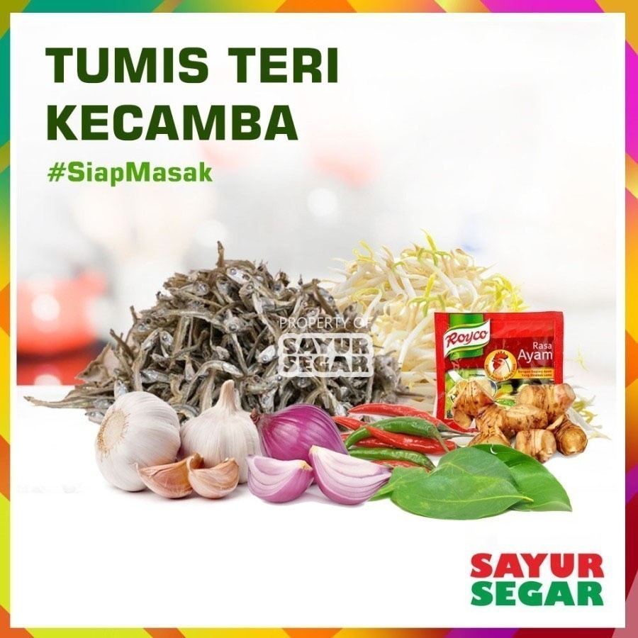 

[DEPOK] PAKET TUMIS TERI KECAMBAH [1 Paket]