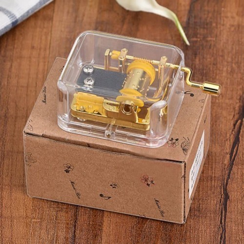 Music Box Acrylic Totoro / Kotak Musik Akrilik Totoro