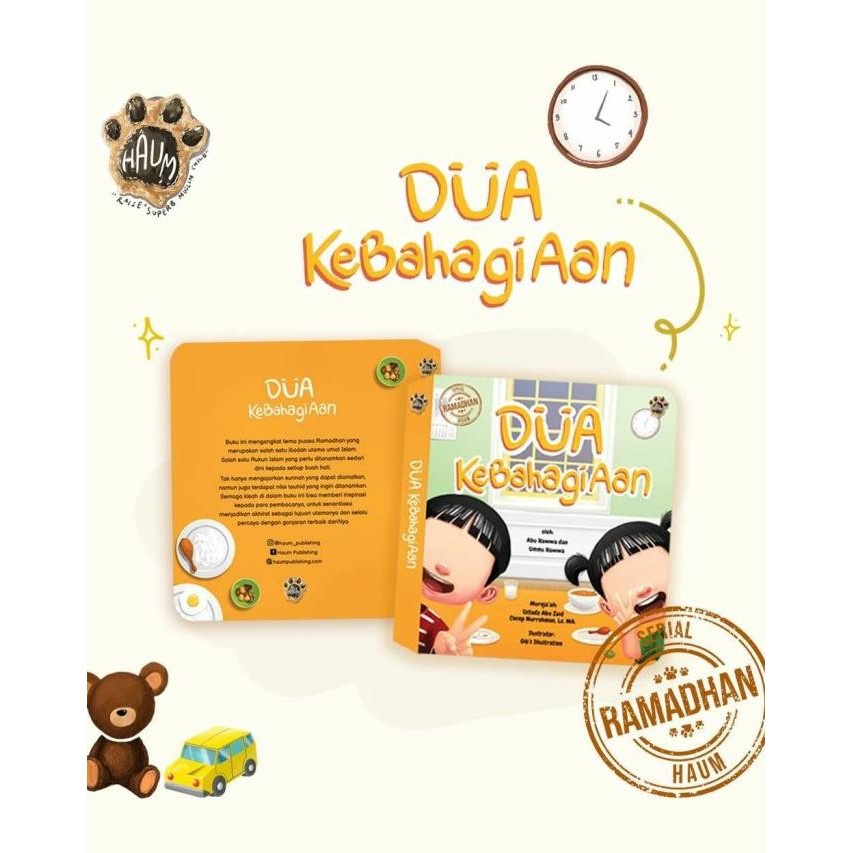 

DUA KEBAHAGIAAN - HAUM PUBLISHING serial ramadhan - Dua Kebahagiaan