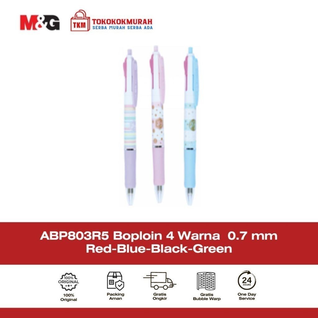 

M&G 4 colors in 1 BallPen 0.7mm ABP803R5