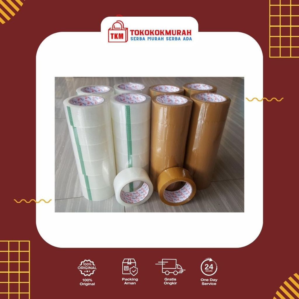 

LAKBAN ISOLASI TAPE 2