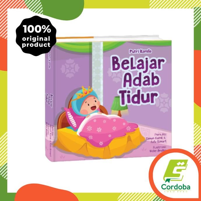 

Buku Anak Islami Belajar Adab Tidur Putri Kamila