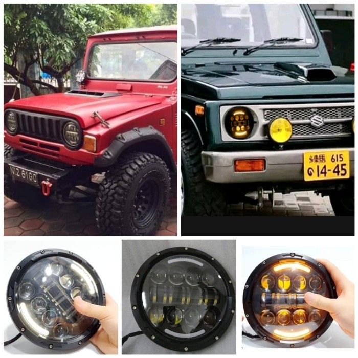 Daymaker 120Watt Jeep Jimny Katana Taft Hartop Cj7 Corolla Ke 7Inch Harga Khusus