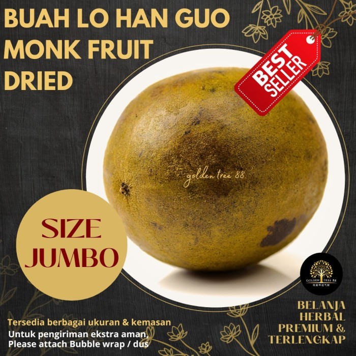 

Legend - Premium Jumbo Buah Lo Han Guo Lo Han Kuo Lohankuo Asli