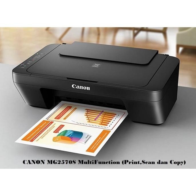 TERBARU - PRINTER CANON PIXMA MG2570S - PRIN,SCAN,COPY - ORIGINAL