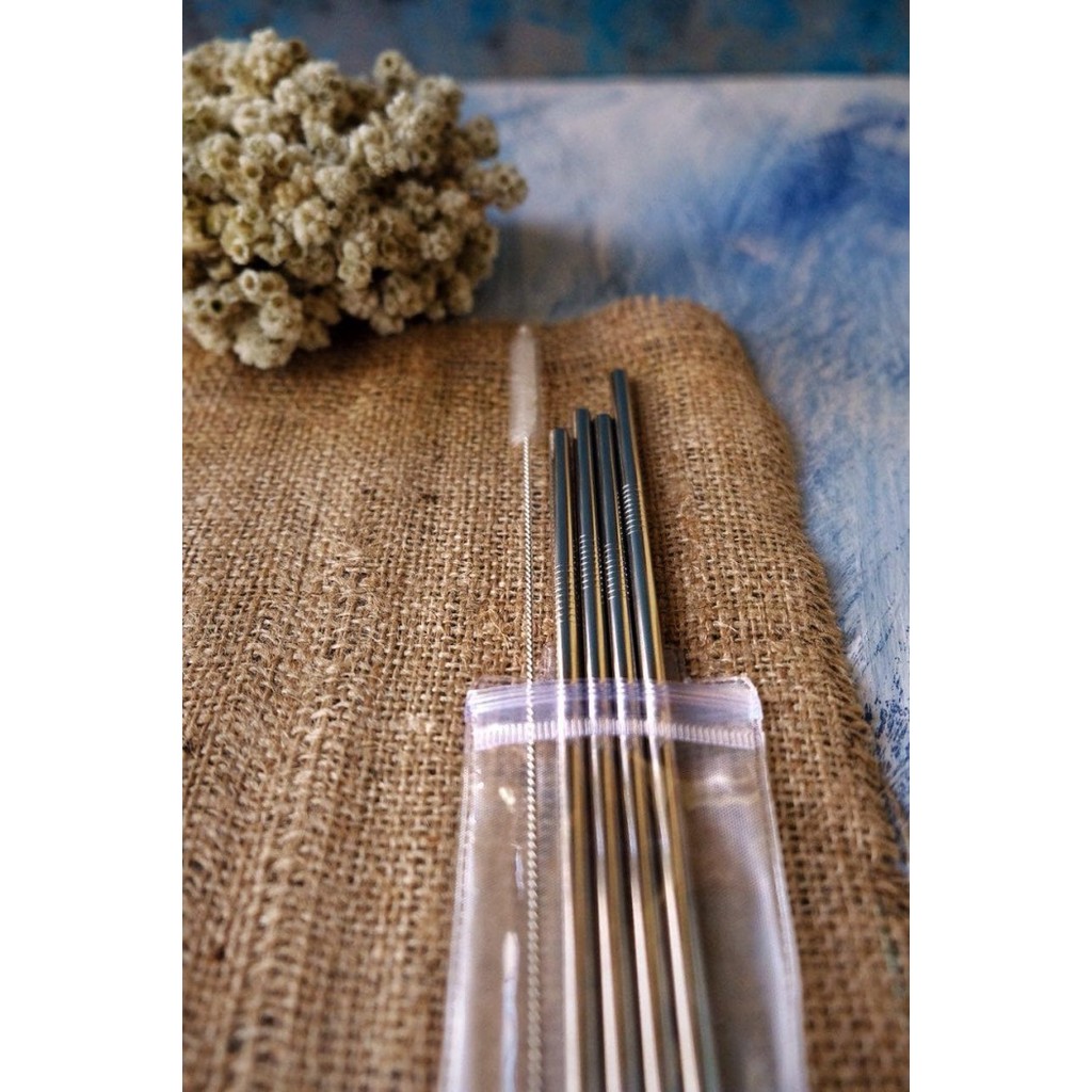 

Legend - Stainless Straw Sedotan Stainless Sedotan Besi Paket