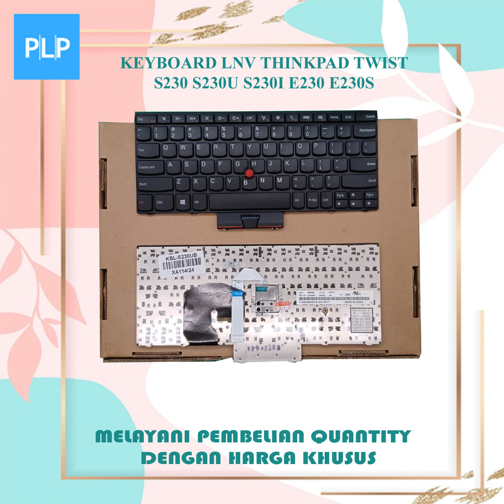 Keyboard LNV Thinkpad Twist s230 s230u s230i e230 e230s