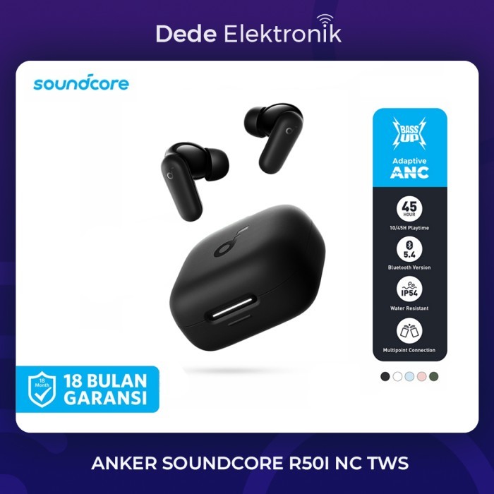 NEW Soundcore by Anker R50i NC TWS Earbuds Adaptive Noise Canceling Headset Wireless Earphone