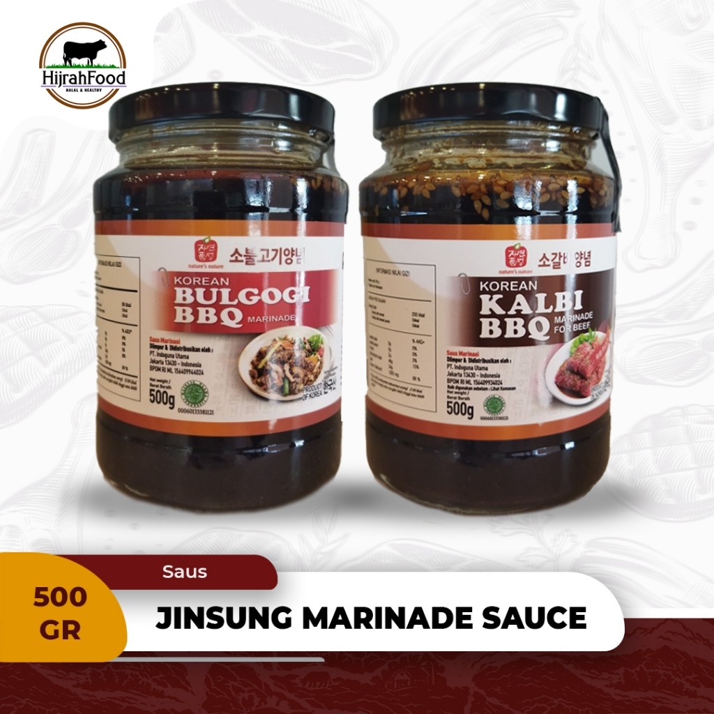 

Jinsung Korean Beef Galbi / Buogi Bbq Marinade Sauce - 500 Gram