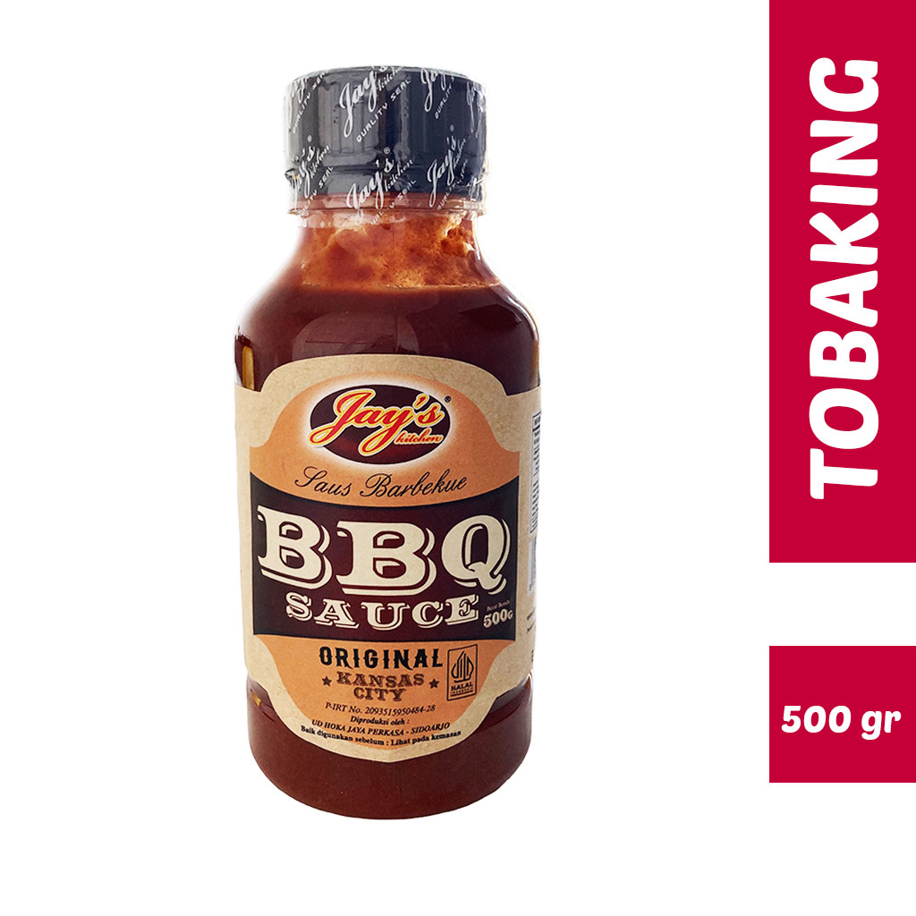 

Bumbu Bbq Sauce Jays Saus Panggang Bare Barbecue Jay'S 500G