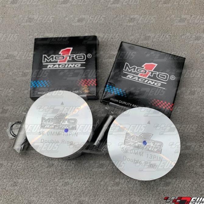 Seher Moto1 Forged 54 54.5 58 59 mm Pen 13 Beat Piston Set Double Ring