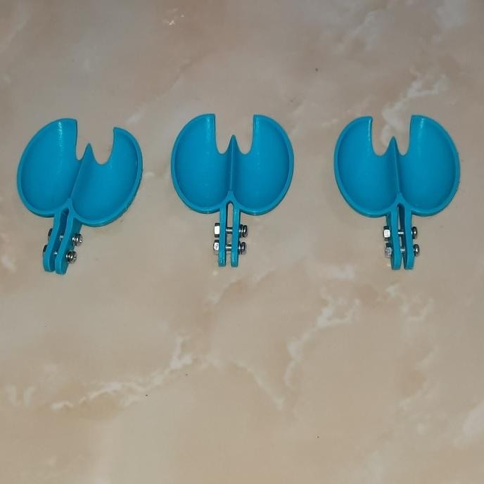 Turbin Turbine Pelton Bucket 18 pcs bahan plastik