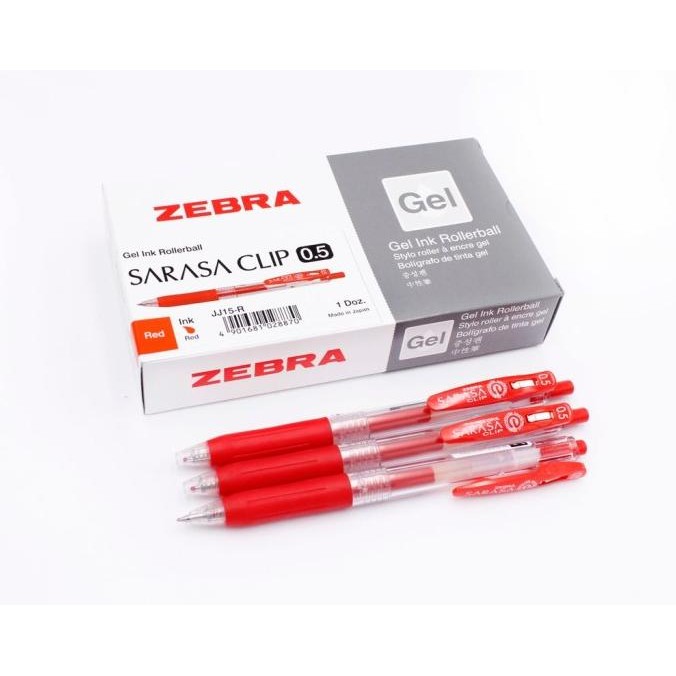 

Promo / Zebra Pulpen Gel Sarasa 05 1 Lusin = 12 Pcs Non Cod