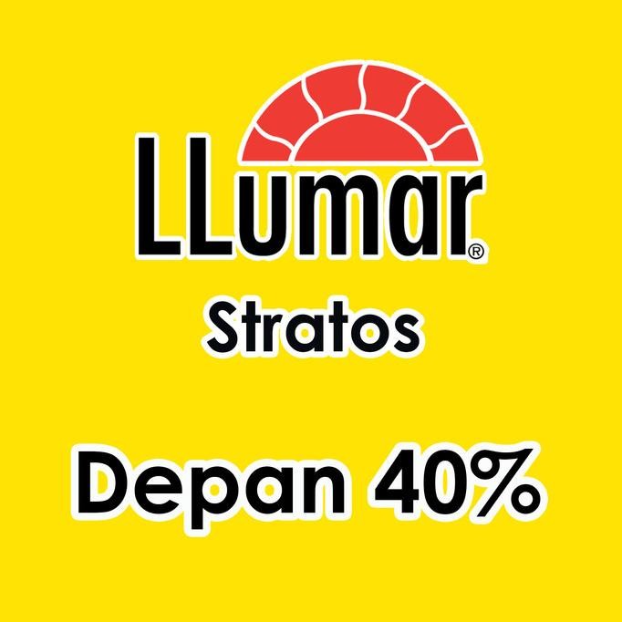 Kaca Film Mobil Llumar Stratos / Medium Car / Kaca Depan / Kacafilm