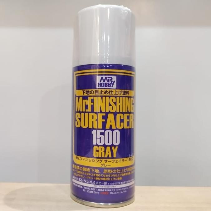 Mr Hobby Mr Finishing Surfacer 1500 Gray