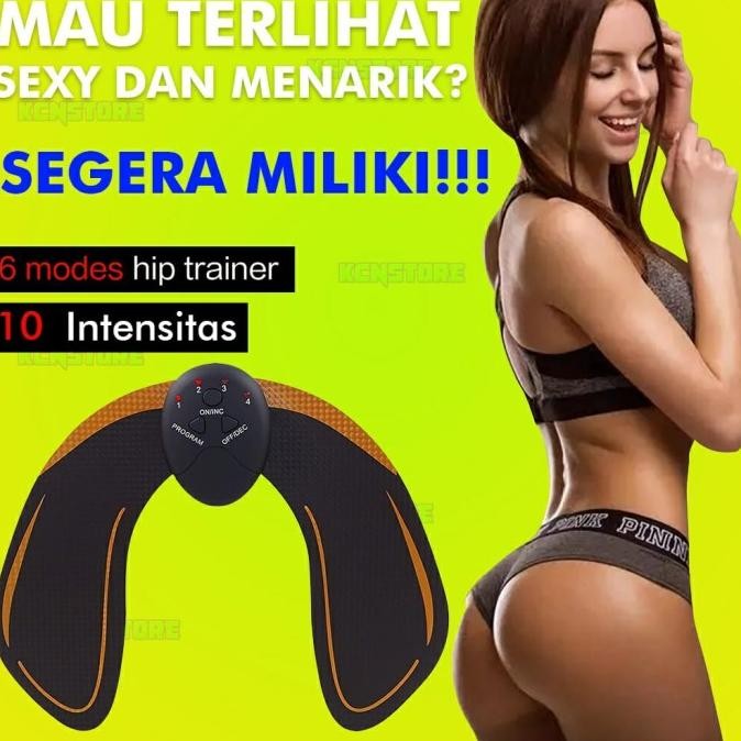 familytoys TERAPI BOKONG ems hip trainer alat pembesar bokong elektrik