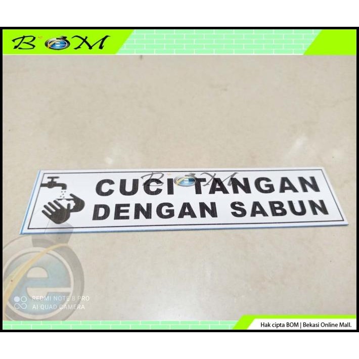 

HOT DEAL STIKER STICKER TULISAN CUCI TANGAN DENGAN SABUN !!