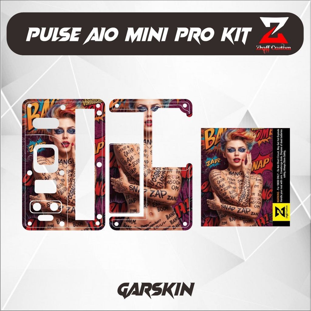 

Zhaff Vynil Plsmini Prokit Anti Luntur Casing/Case Stiker Skin Wrap CUSTOM - Premium Quality
