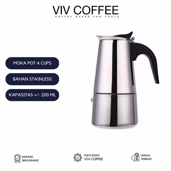 

Mokapot 4 Cup/Mokapot/Mokapot 4 Cups/Mokapot Coffee