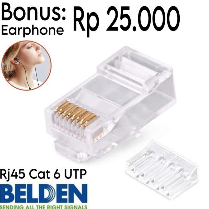 

Konektor Belden RJ45 UTP Cat6 ORIGINAL