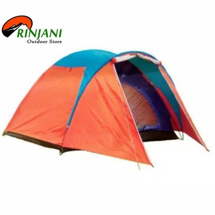 Tenda Camping Dome Double Layer Murah Kapasitas 3 - 4 Orang
