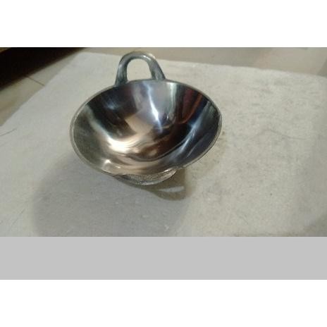 PENAWARAN TERBATAS TERMURAH WAJAN MINI STAINLESS STEEL DIAMETER  17 CM WAJAN STAINLESS STEEL WAJAN K