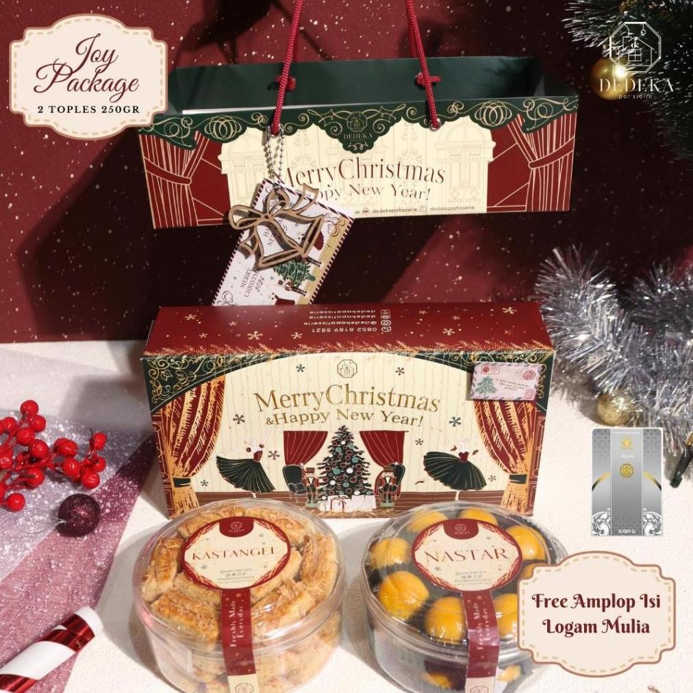 

CR - Hampers Natal Premium Gift (toples 250gr) /Joy Package/Christmas Hampers TERLARIS