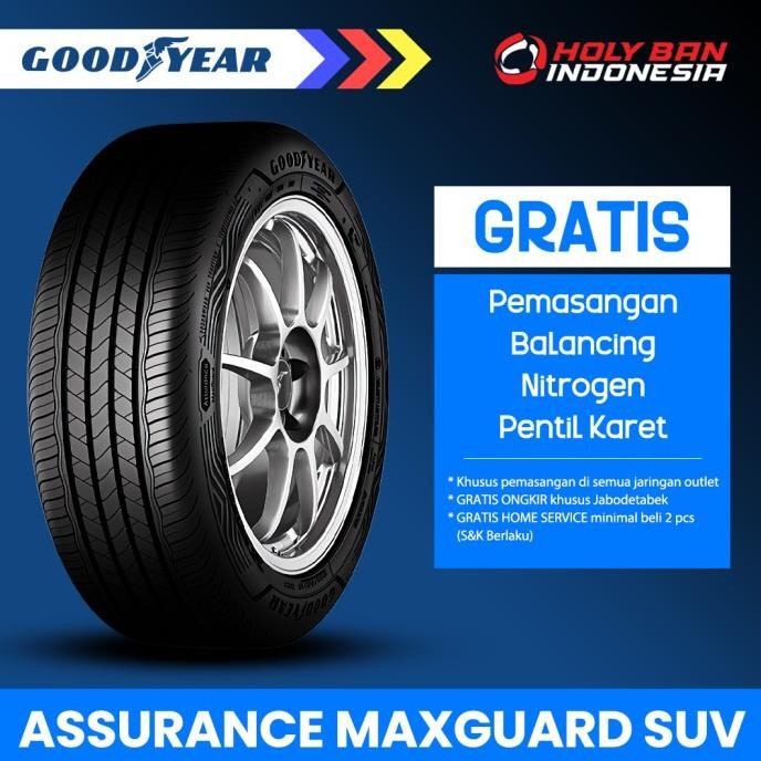 

READY GOODYEAR 235/55 R18 104V ASSURANCE MAXGUARD SUV