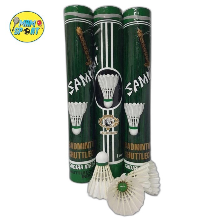 shuttlecock kok bulutangkis samurai hijau