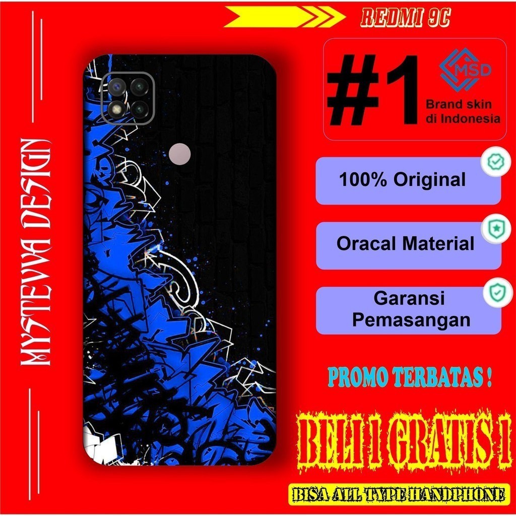

Xiaomi Redmi 9C Casing/Case Stiker Skin Wrap CUSTOM - Premium Quality