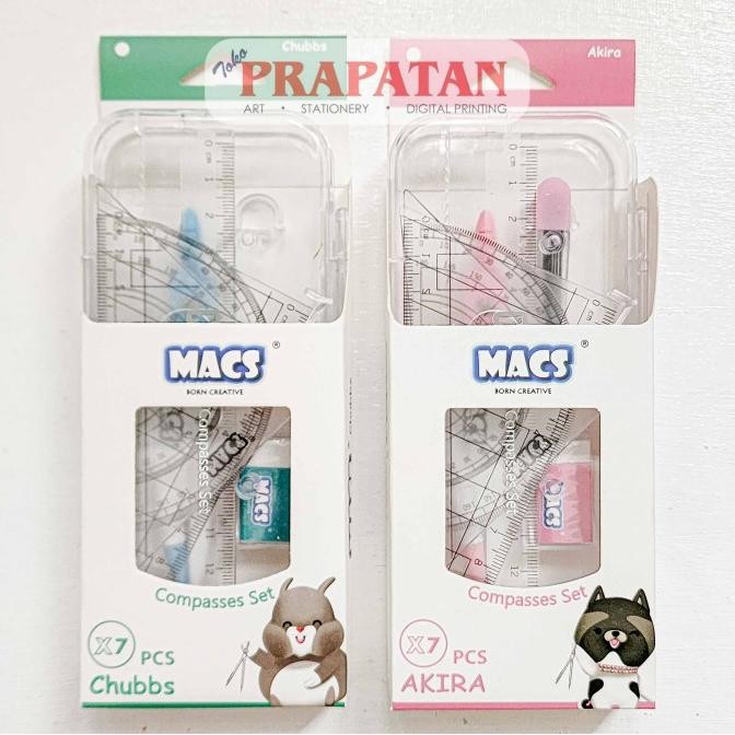 

BARU MACS MATHEMATICAL COMPASSES SET 7 | JANGKA