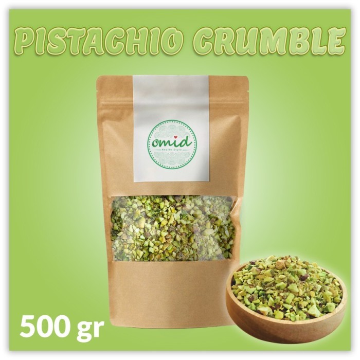 

Goofy - 500Gr - Pistachio Crumble Pecahan Pistachio Pistachio Halus