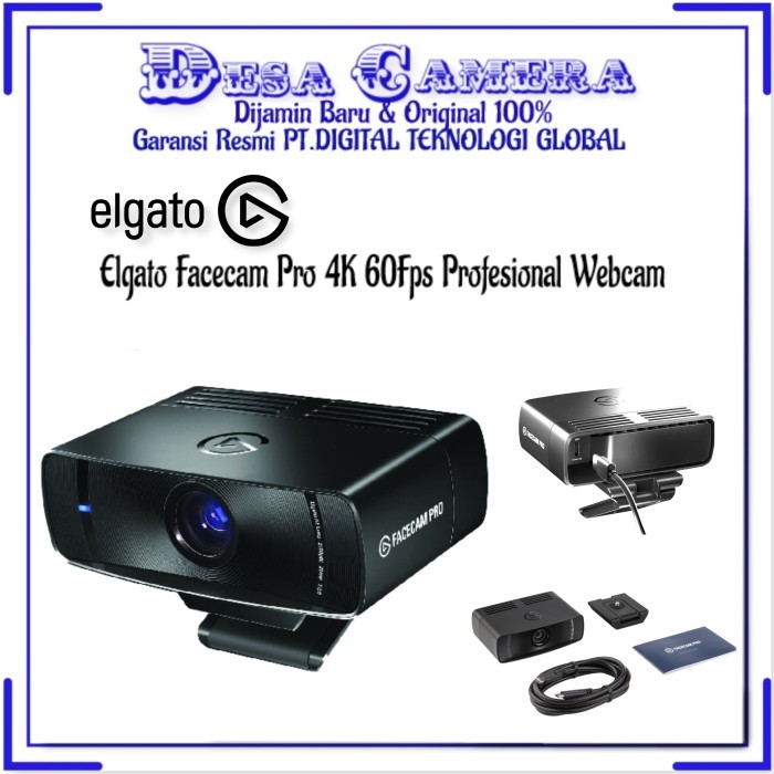 Elgato Facecam Pro 4K 60Fps Profesional Webcam