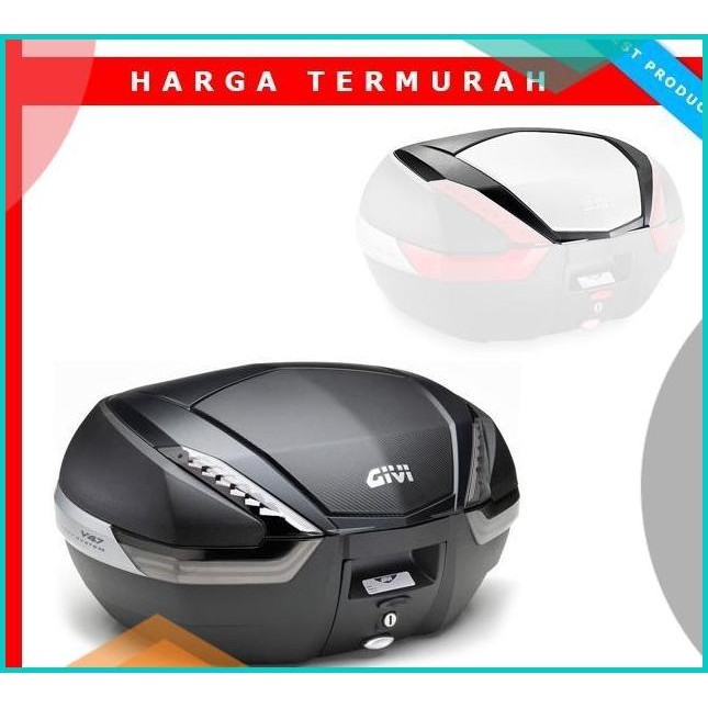 Cover Top Box GIVI V47 Hitam Doff 11OKTZ4 perkakas