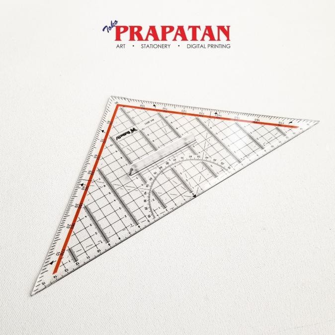 

BARU PENGGARIS TEKNIK SEGITIGA BUTTERFLY ART 2011 / TRIANGLE RULER