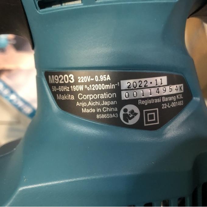 mesin amplas maktec MT 923/ maktec MT 923 / mesin sander maktec mt 923