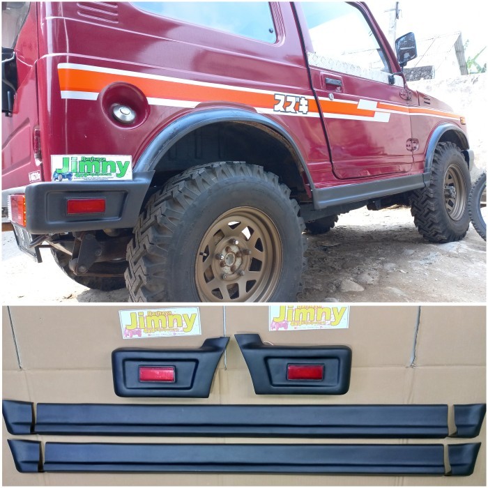 LIST PLANG KATANA LIS BODY JIMNY SAMURAI FENDER ORI SET TANDUK LAMPU